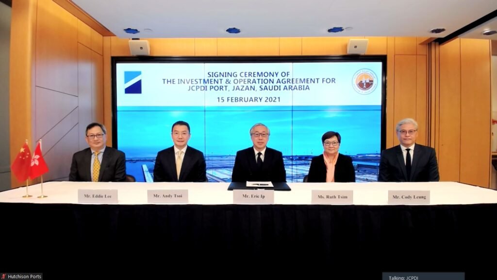 JCPDI and Hutchison Ports sign investment and operation agreement for JCDPI Port 1