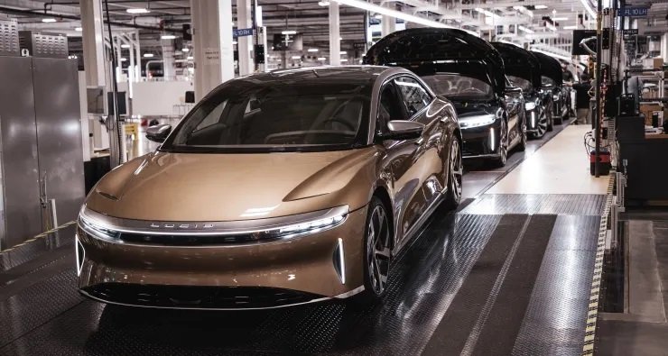 Lucid Motors to reduce workforce by 18% in a major restructuring 1 Lucid air assembly line