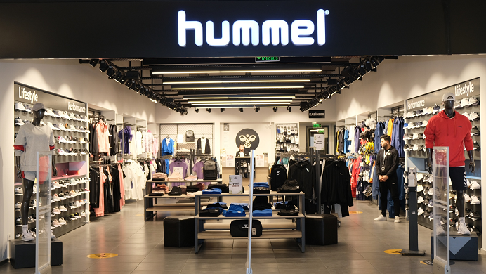 merchandising deal with Hummel 
